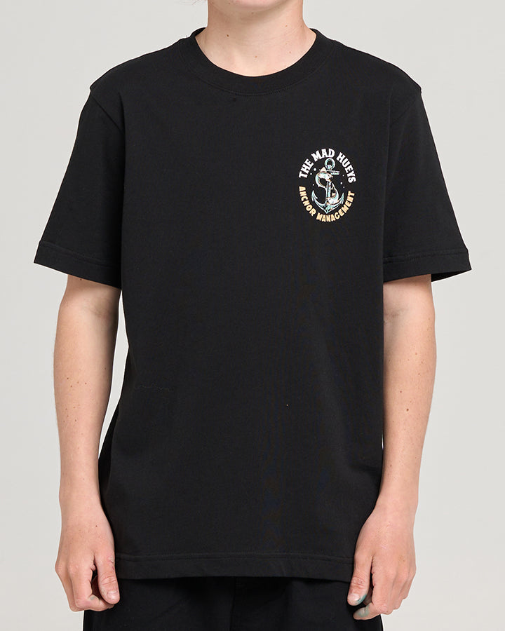 THE MAD HUEYS ANCHOR MANAGEMENT | YOUTH SS TEE