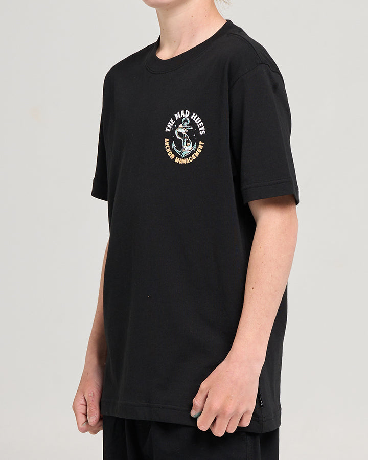 THE MAD HUEYS ANCHOR MANAGEMENT | YOUTH SS TEE
