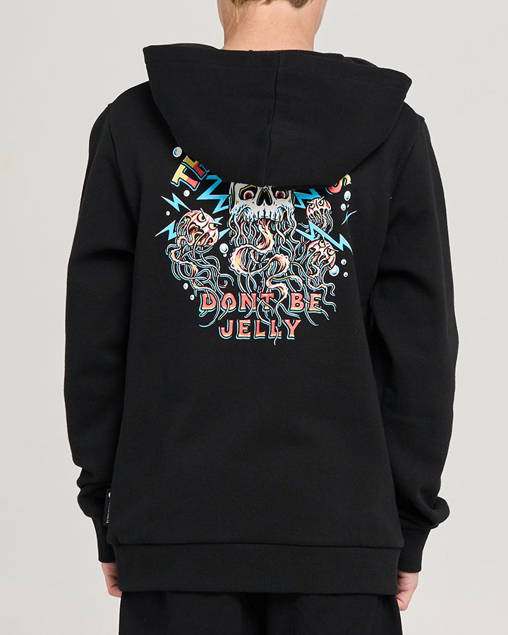THE MAD HUEYS DONT BE JELLY | YOUTH HOODED PULLOVER