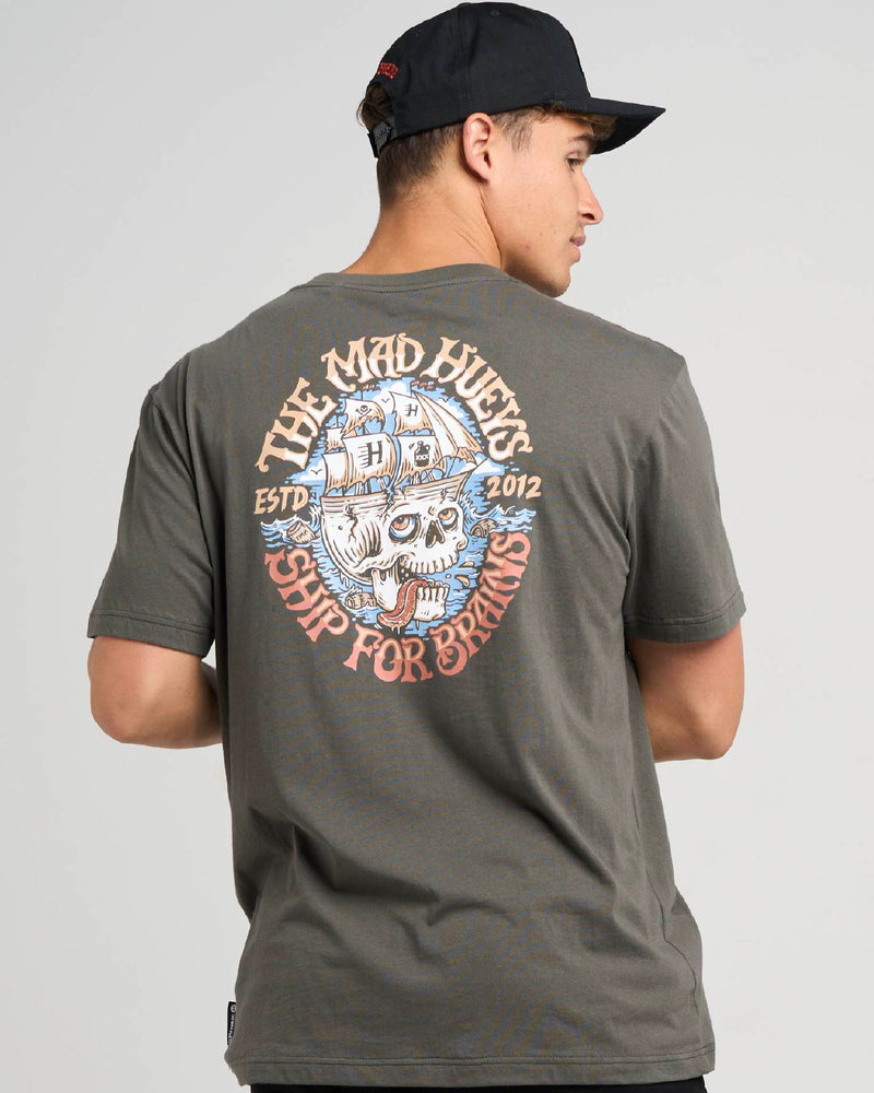 THE MAD HUEYS SHIP FOR BRAINS | SS TEE