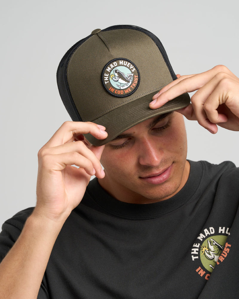 THE MAD HUEYS TRUST COD | TWILL TRUCKER