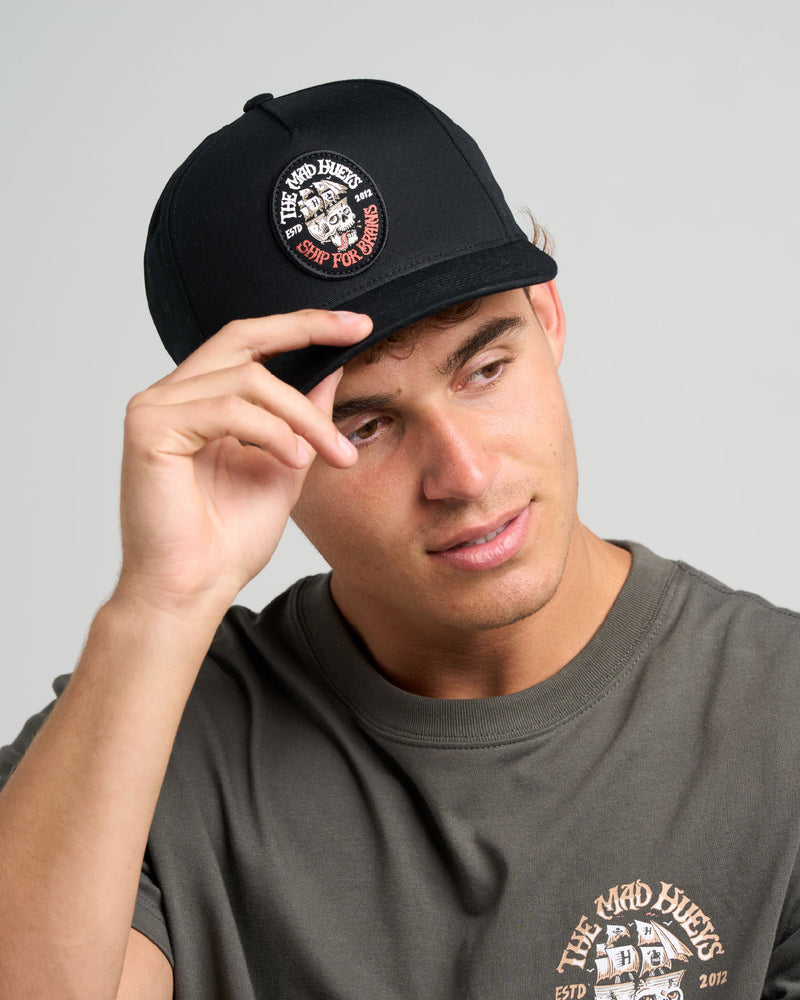 THE MAD HUEYS SHIP FOR BRAINS | TWILL SNAPBACK