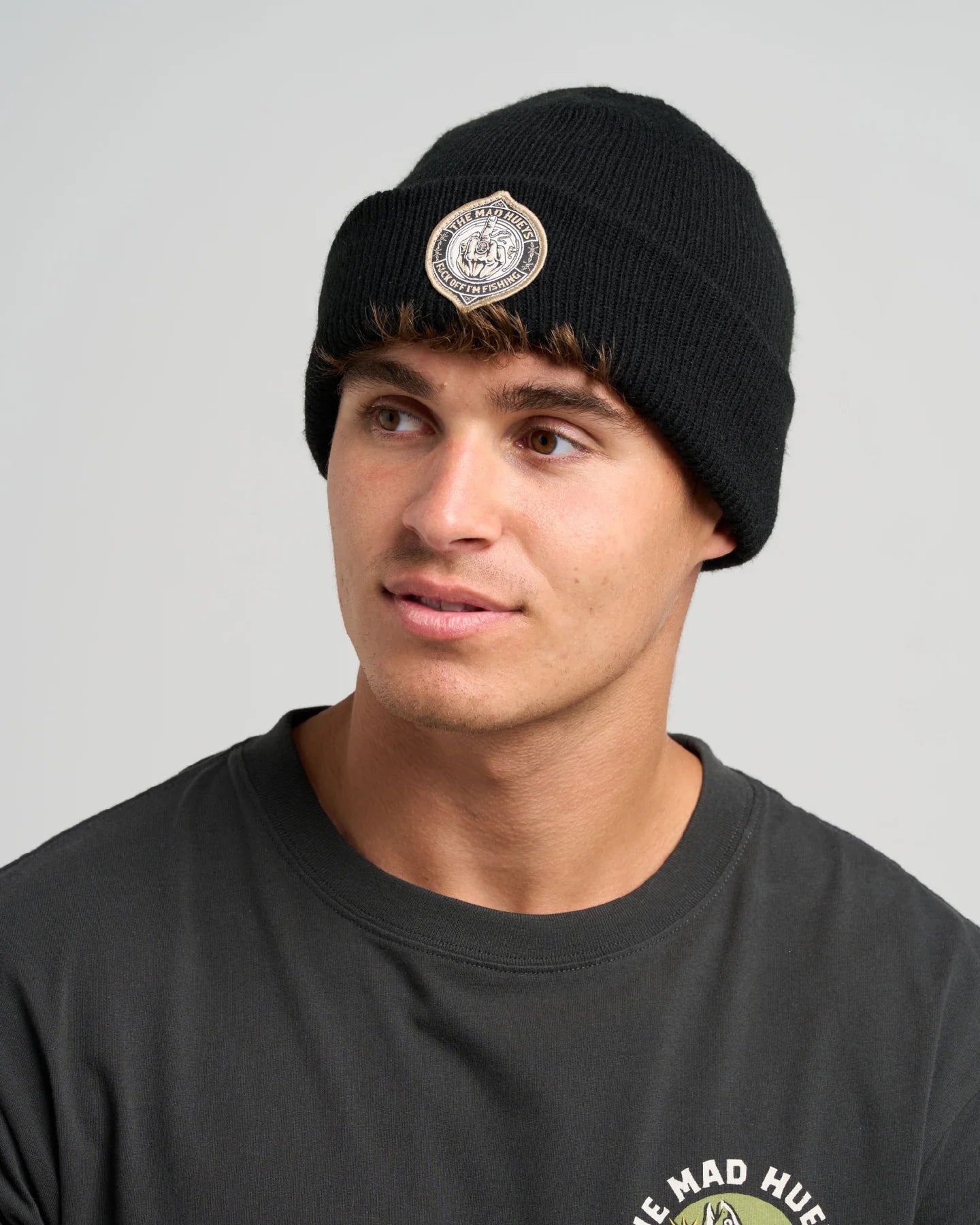 THE MAD HUEYS FK OFF FISH | STRAIGHT BEANIE