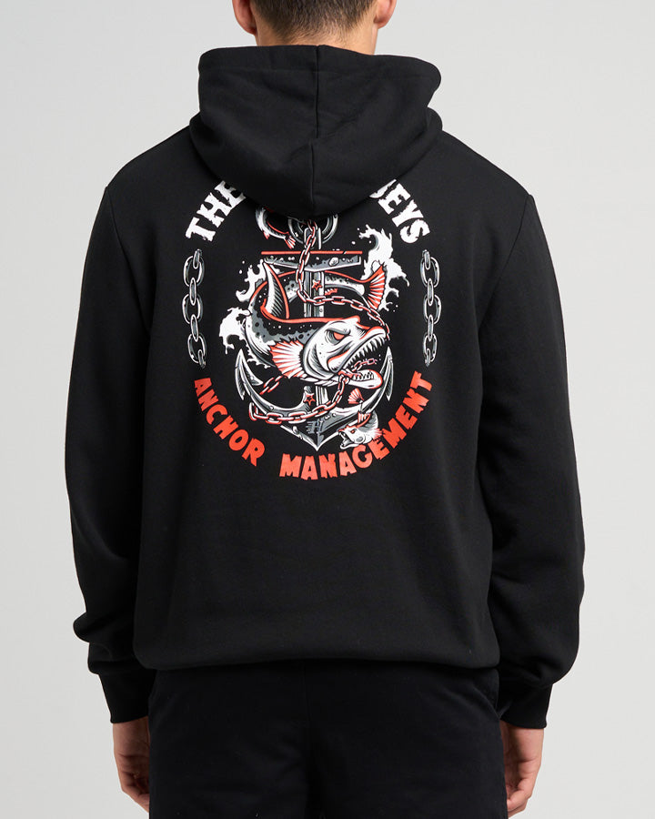 THE MAD HUEYS ANCHOR MANAGEMENT | HOODED PULLOVER