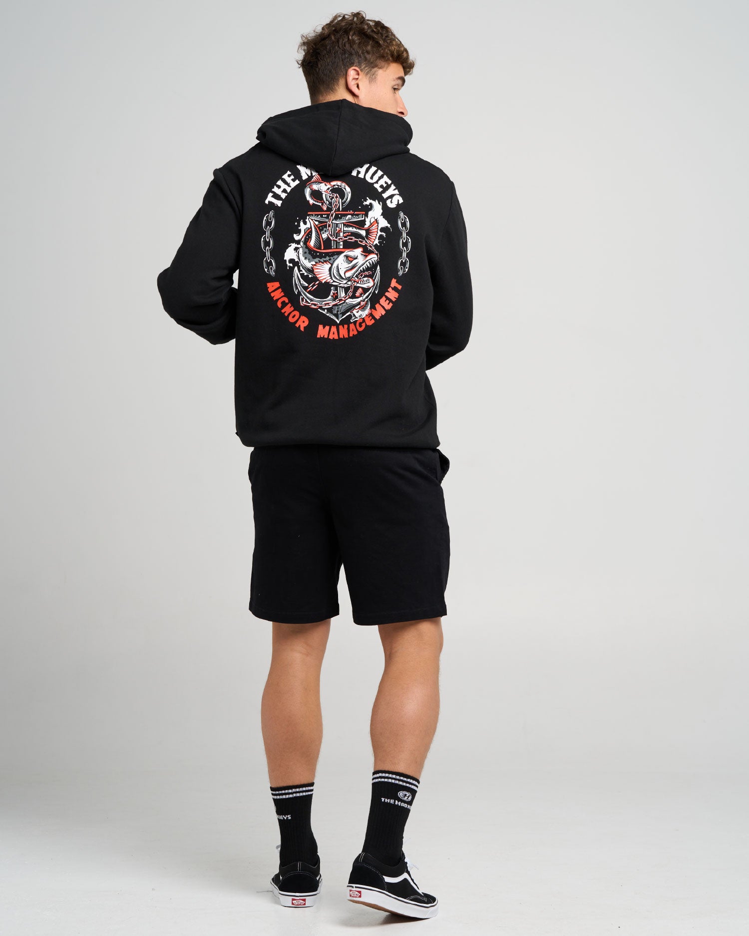 THE MAD HUEYS ANCHOR MANAGEMENT | HOODED PULLOVER