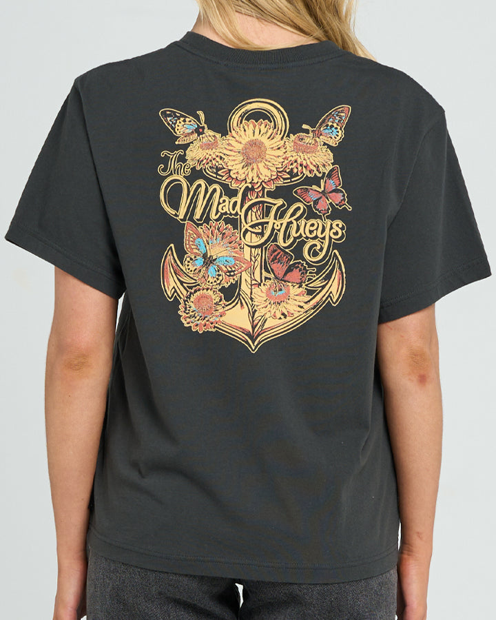 THE MAD HUEYS BUTTERFLY ANCHOR | WOMENS SS TEE