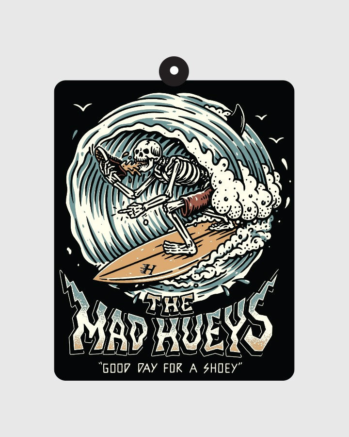 The Mad Hueys Surfing Shoey Air Freshener