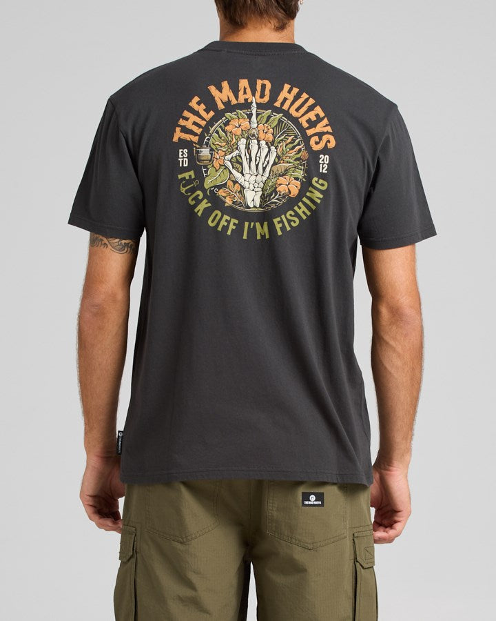 The Mad Hueys FK OFF IM FISHING | SS TEE