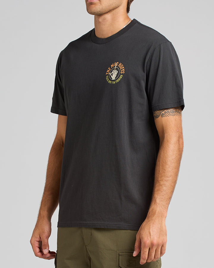 The Mad Hueys FK OFF IM FISHING | SS TEE