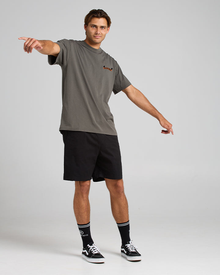 The Mad Hueys SMOKED SALMON | OVERSIZED SS TEE