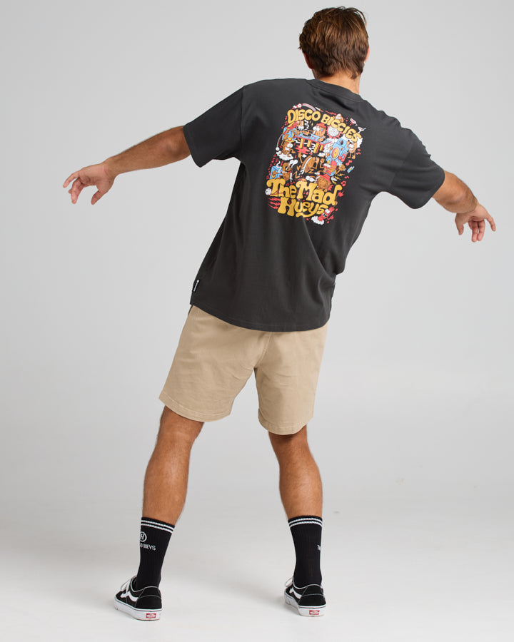 The Mad Hueys DISCO BICCIES | OVERSIZED SS TEE
