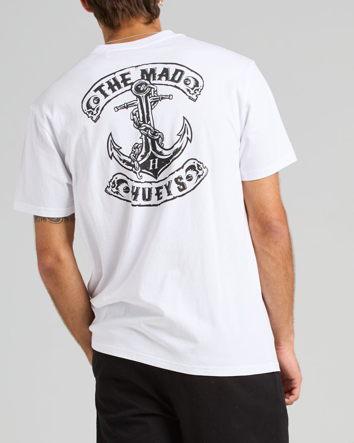 The Mad Hueys SKULL ANCHOR | SS TEE