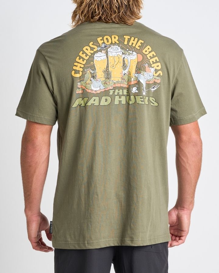 The Mad Hueys NZ BEERS | SS TEE