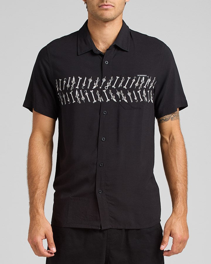 The Mad Hueys PORT SIDE AHOY FKRS | WOVEN SHIRT
