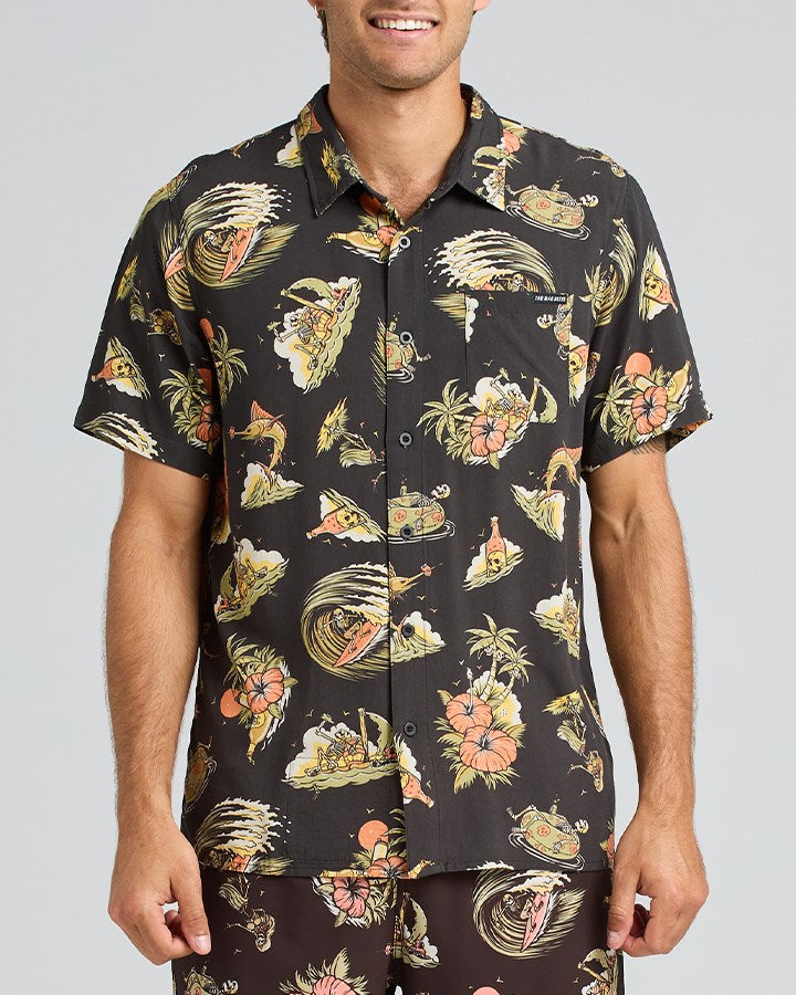 The Mad Hueys FROTHIN OUT | WOVEN SHIRT