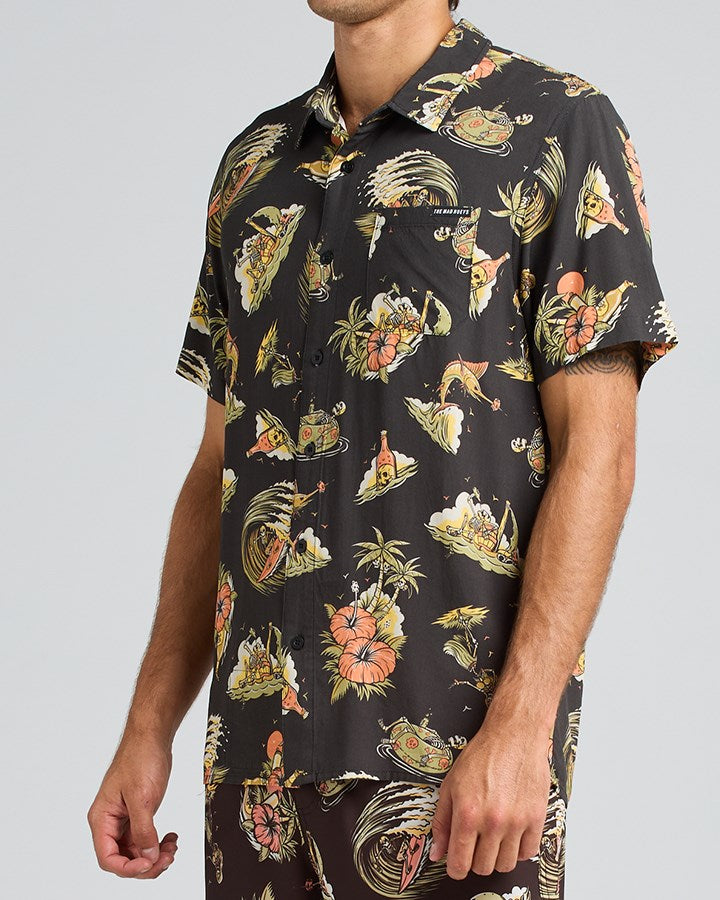 The Mad Hueys FROTHIN OUT | WOVEN SHIRT