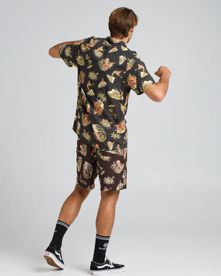 The Mad Hueys FROTHIN OUT | WOVEN SHIRT