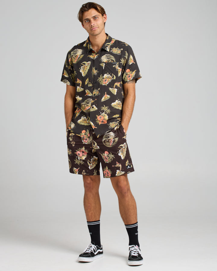 The Mad Hueys FROTHIN OUT | WOVEN SHIRT