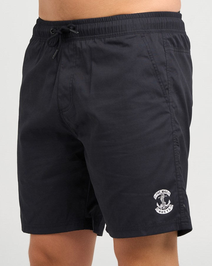 The Mad Hueys SKULL ANCHOR | 18" VOLLEY SHORT
