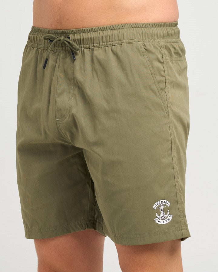 The Mad Hueys SKULL ANCHOR | 18" VOLLEY SHORT
