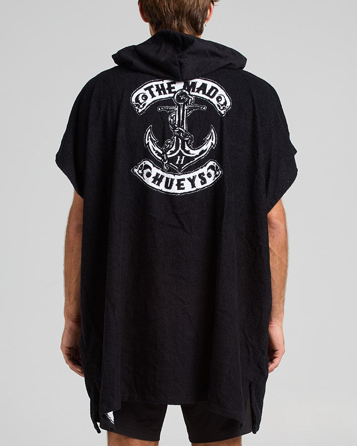 The Mad Hueys SKULL ANCHOR | HOODED BEACH TOWEL