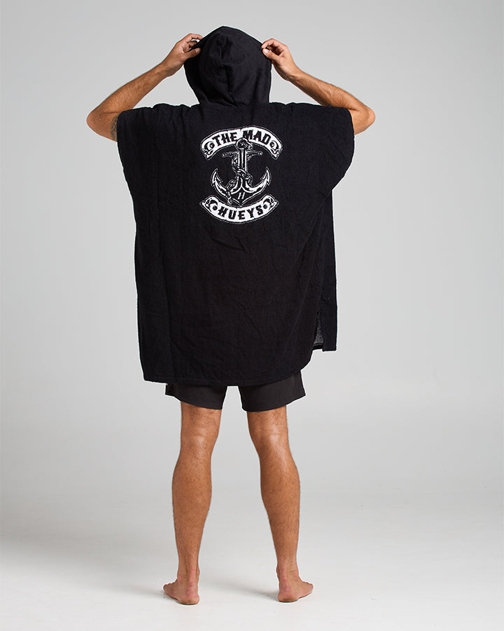 The Mad Hueys SKULL ANCHOR | HOODED BEACH TOWEL