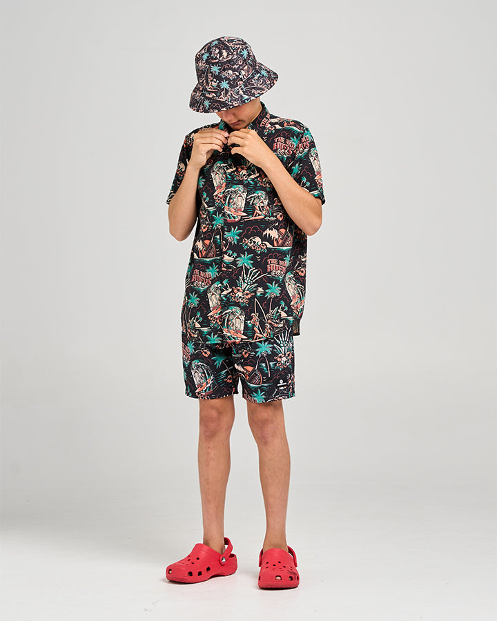 The Mad Hueys SHE'LL BE RIGHT | YOUTH WOVEN SHIRT