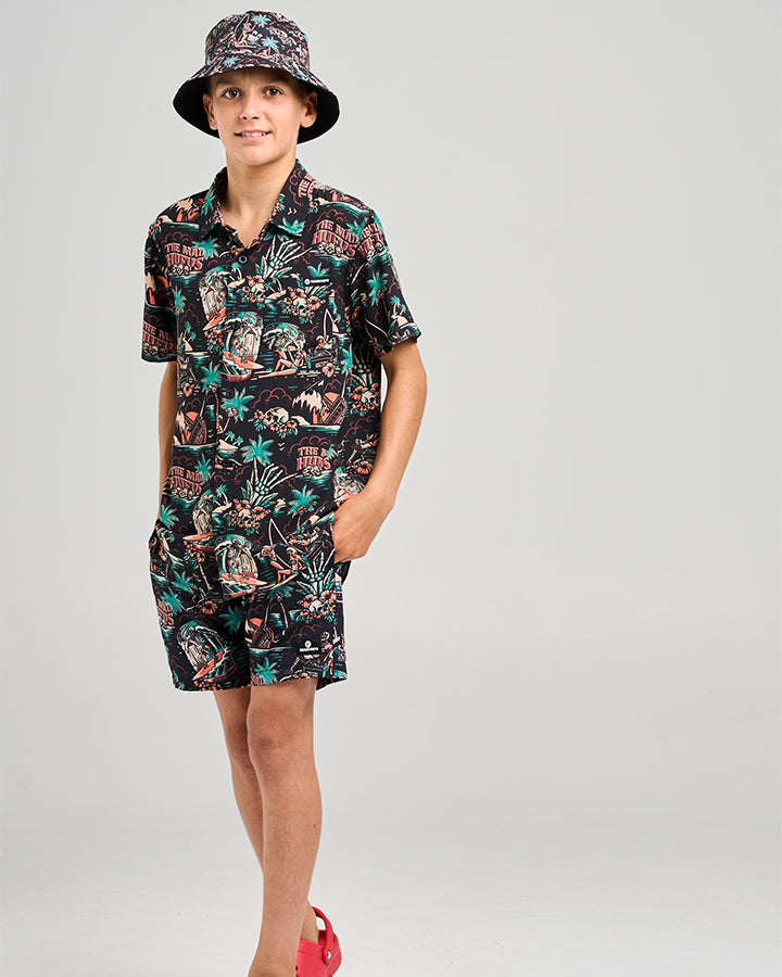The Mad Hueys SHE'LL BE RIGHT | YOUTH WOVEN SHIRT