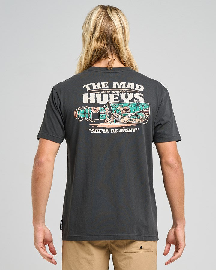 The Mad Hueys SHE'LL BE RIGHT | SS TEE