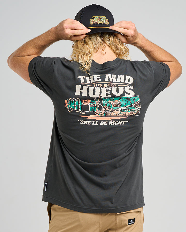 The Mad Hueys SHE'LL BE RIGHT | SS TEE