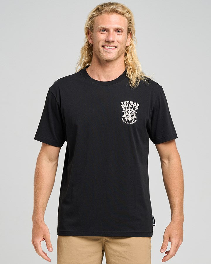 The Mad Hueys SHIP WHEEL BEERS | SS TEE