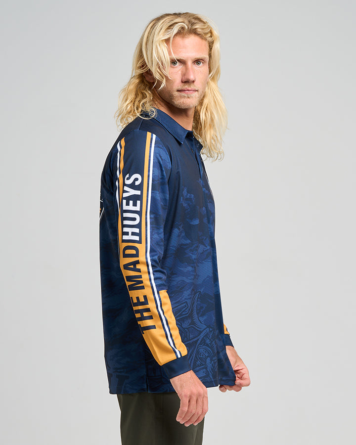 The Mad Hueys HOOKED CUDA | UPF 50+ FISHING JERSEY