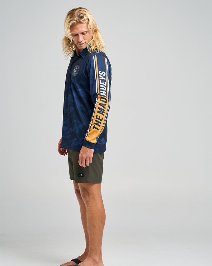 The Mad Hueys HOOKED CUDA | UPF 50+ FISHING JERSEY