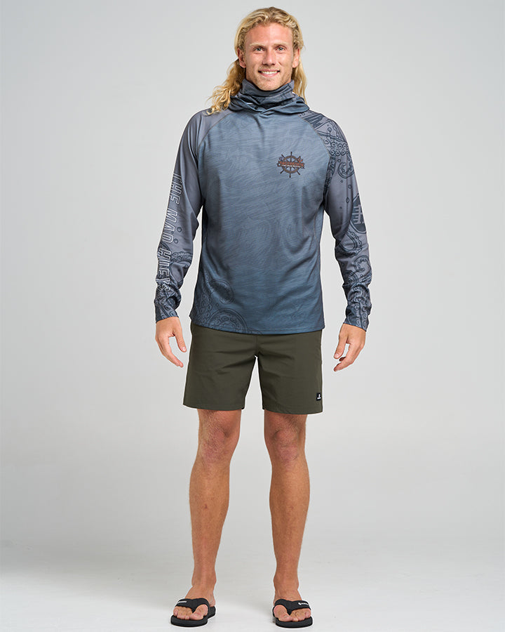 The Mad Hueys THE SEA CAPTAIN | UPF 50+ HOODED FISHING JERSEY