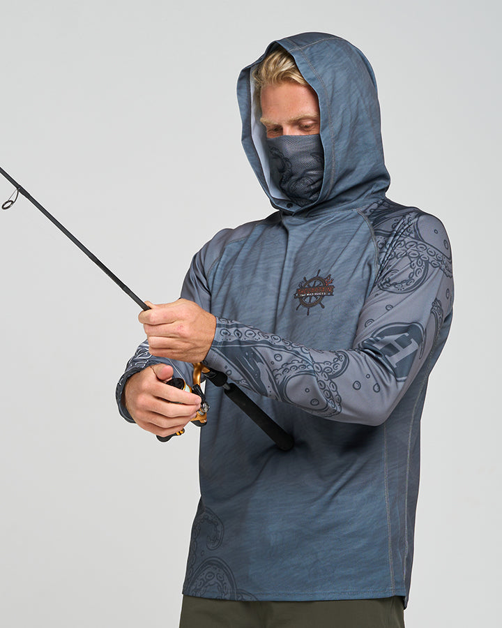 The Mad Hueys THE SEA CAPTAIN | UPF 50+ HOODED FISHING JERSEY