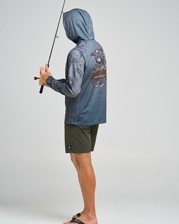 The Mad Hueys THE SEA CAPTAIN | UPF 50+ HOODED FISHING JERSEY