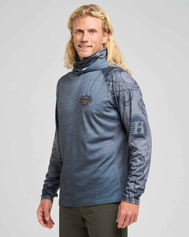 The Mad Hueys THE SEA CAPTAIN | UPF 50+ HOODED FISHING JERSEY