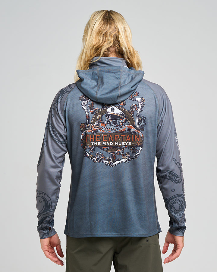 The Mad Hueys THE SEA CAPTAIN | UPF 50+ HOODED FISHING JERSEY