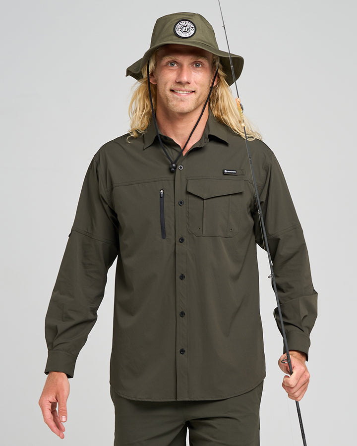The Mad Hueys HUEYS GOOD LIFE | UPF 50+ FISHING SHIRT