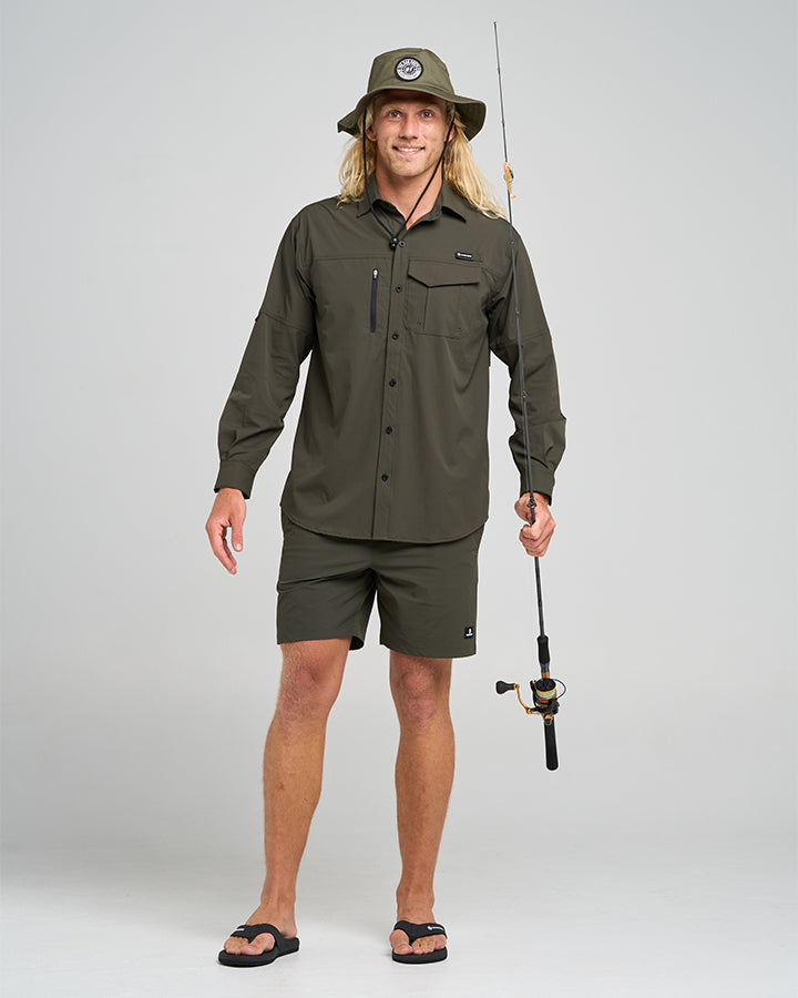 The Mad Hueys HUEYS GOOD LIFE | UPF 50+ FISHING SHIRT