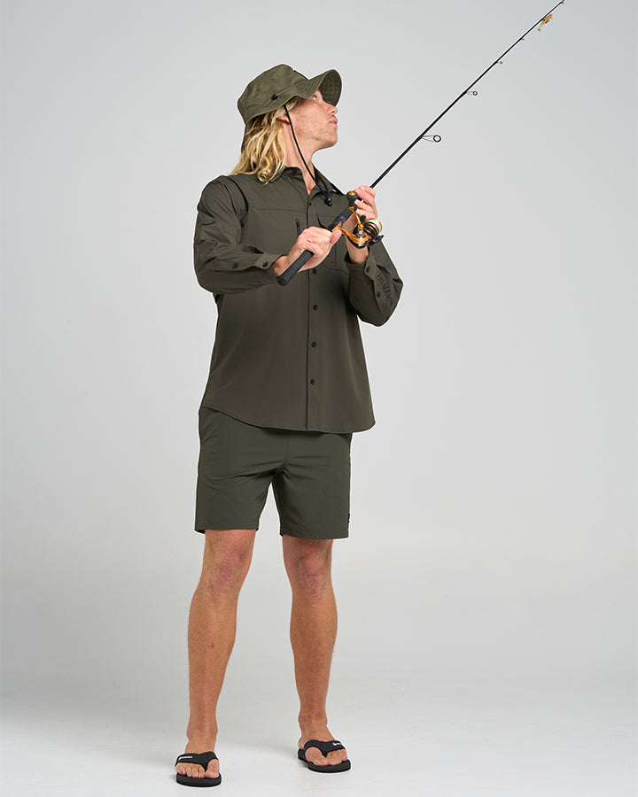 The Mad Hueys HUEYS GOOD LIFE | UPF 50+ FISHING SHIRT