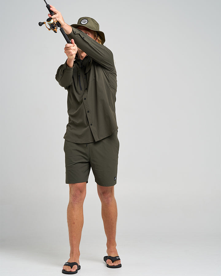 The Mad Hueys HUEYS GOOD LIFE | UPF 50+ FISHING SHIRT