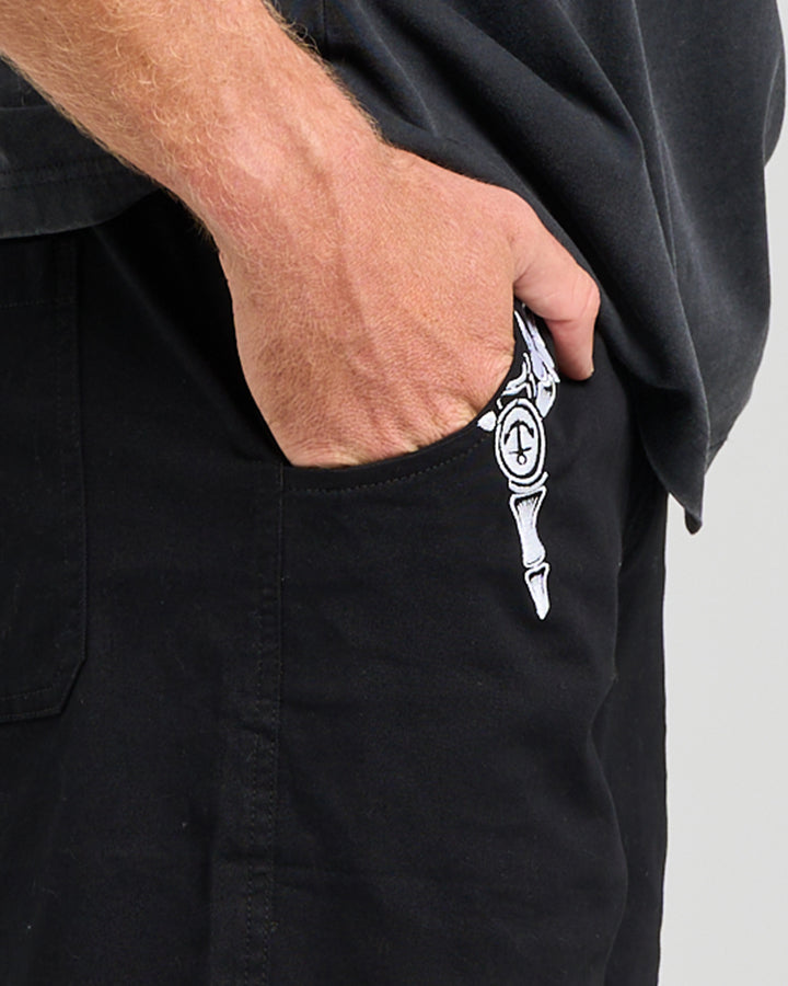 The Mad Hueys FK OFF | 19" ELASTIC WAIST CHINO