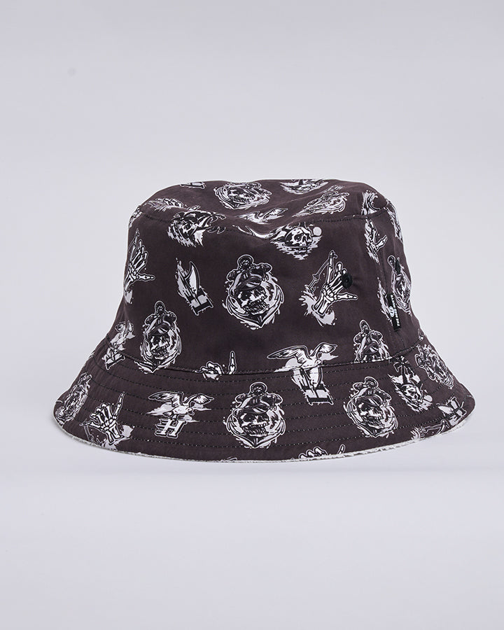 The Mad Hueys THE SAILOR ANCHOR | REVERSIBLE TERRY BUCKET HAT