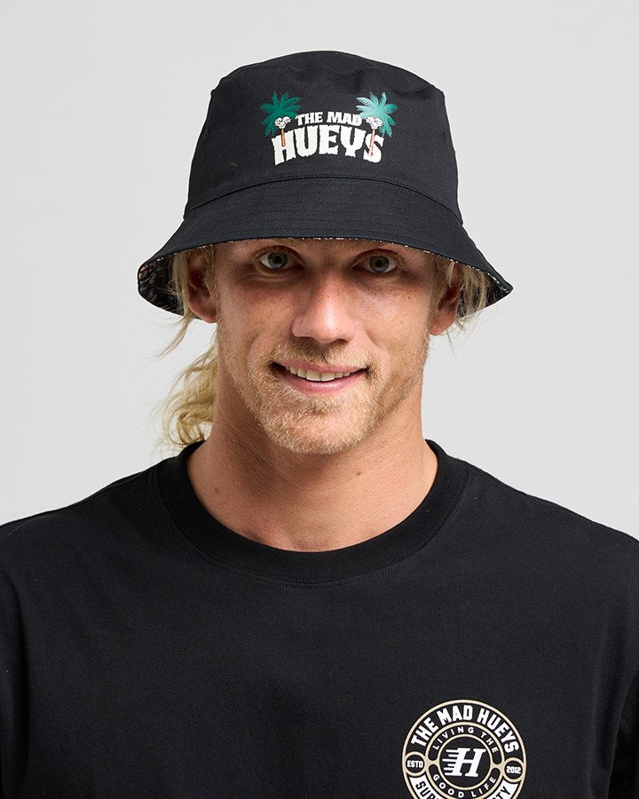 The Mad Hueys SHE'LL BE RIGHT | REVERSIBLE BUCKET HAT