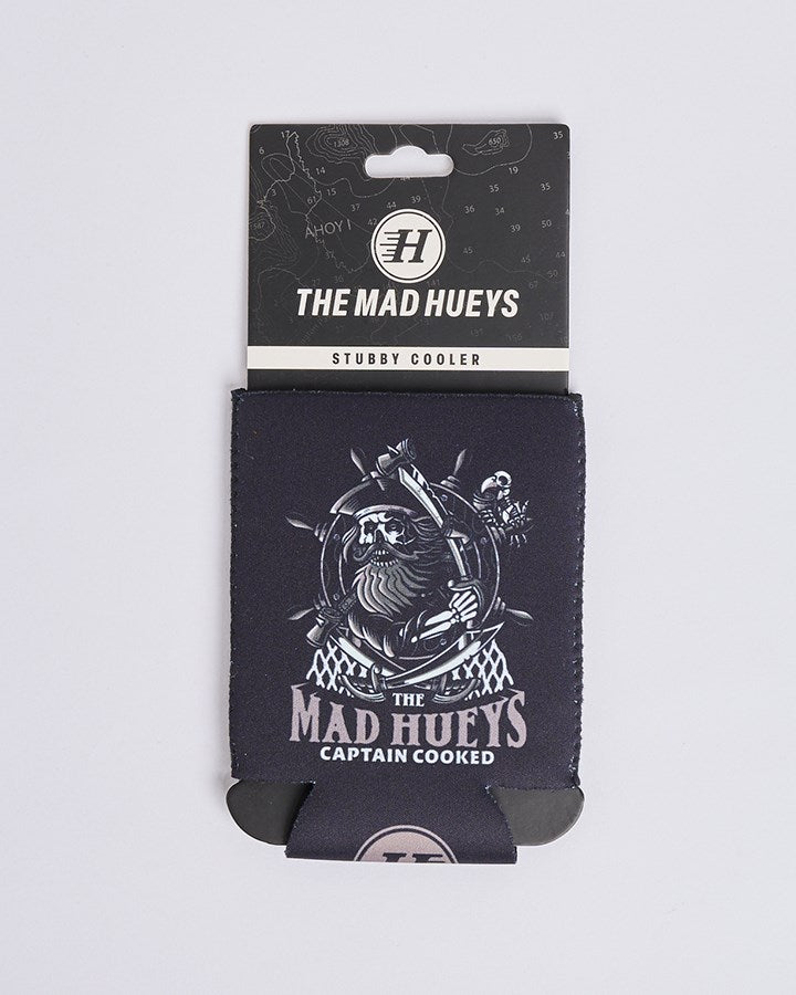 The Mad Hueys CAPTAIN SHIP FACED | STUBBY COOLER