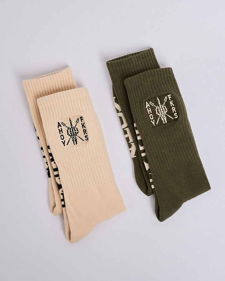 The Mad Hueys AHOY FKRS STORM | 2 PK SOCKS