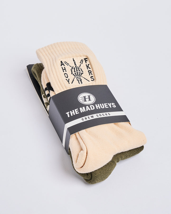 The Mad Hueys AHOY FKRS STORM | 2 PK SOCKS