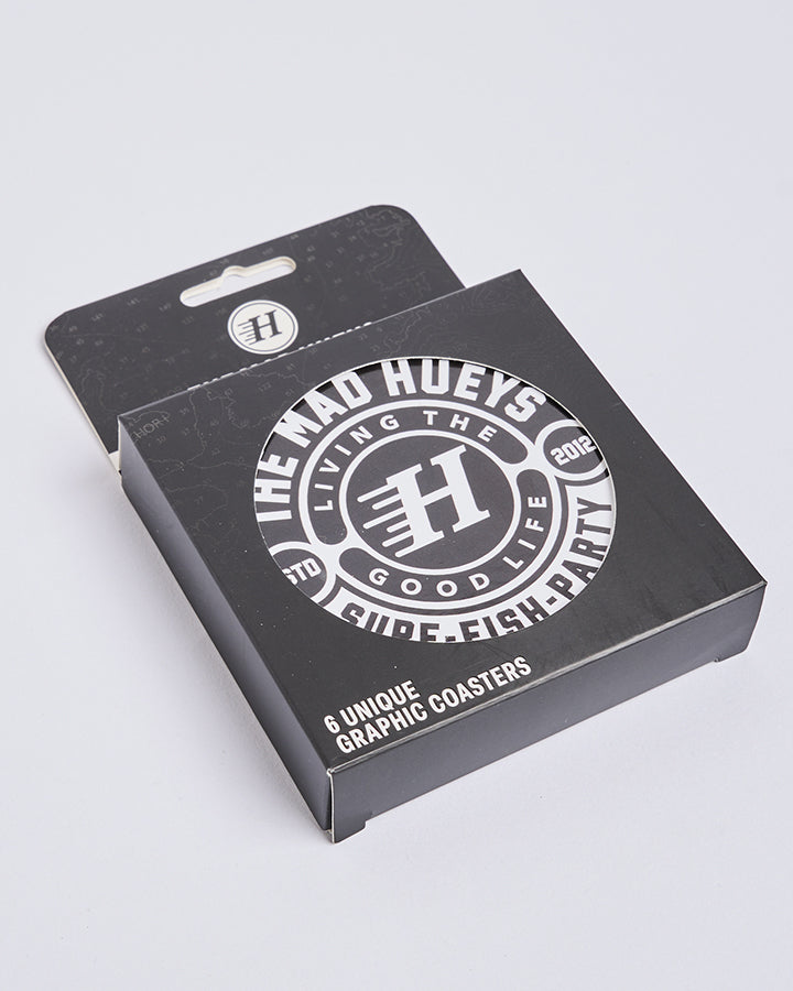 The Mad Hueys HUEYS | DRINKING COASTERS