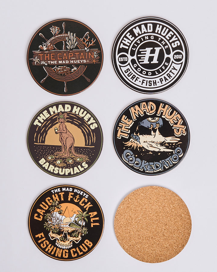 The Mad Hueys HUEYS | DRINKING COASTERS